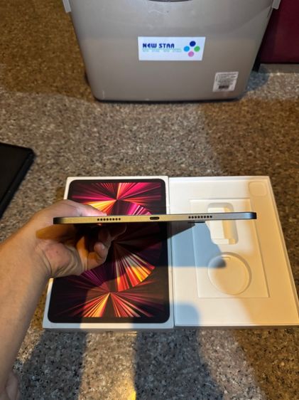 ขายiPadPro11นิ้วM1สีSpace Gray 128กิ๊กมีกล่องอีมี่ตรงไร้รอยตกบุบใดๆสูนTrueสภาพสวยๆๆใช้งานดีถูกมากก รูปที่ 4