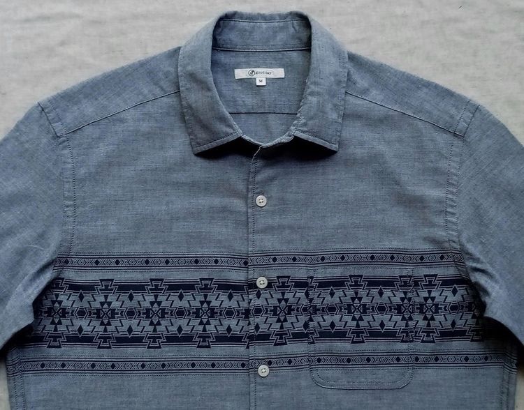 เสื้อเชิ้ตแขนสั้น GOOD DAY + HOLLISTER รูปที่ 5