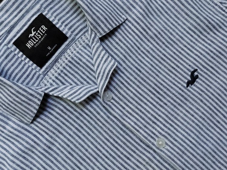 เสื้อเชิ้ตแขนสั้น GOOD DAY + HOLLISTER รูปที่ 13