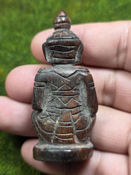 ท้าวเวสสุวรรณไม้แกะเก่าๆ รูปที่ 2