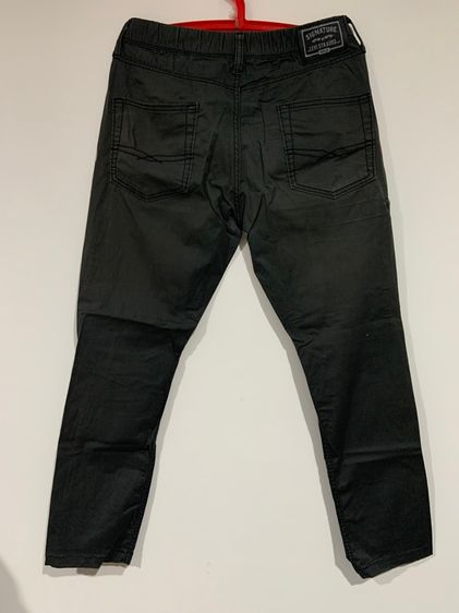 กางเกง SIGNATURE by LEVI แท้ 💯 size 74 cm เอวจริง 31-34 ใส่ได้ยาว 39 นิ้ว ปลายขา 7 นิ้ว สภาพดีสีเทา ดีเทลกระเป๋าข้างสวยยืดหยุ่นดีครับ รูปที่ 6