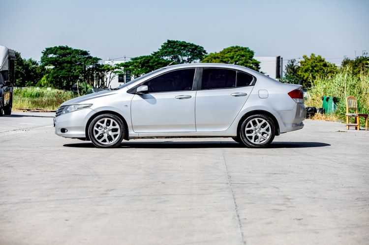 Honda City 2009 1.5 S Sedan เบนซิน เกียร์อัตโนมัติ เทา รูปที่ 4
