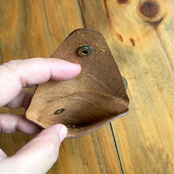 IL BISONTE Wallet กระเป๋าสตางค์ ใส่เหรียญ Made in Italy นำเข้า JAPAN รูปที่ 6