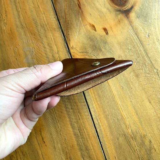 IL BISONTE Wallet กระเป๋าสตางค์ ใส่เหรียญ Made in Italy นำเข้า JAPAN รูปที่ 12