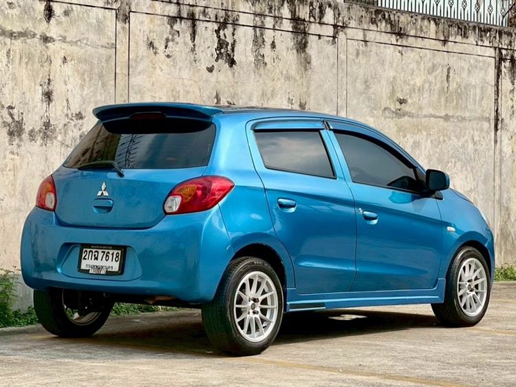 Mitsubishi Mirage 2013 1.2 GLX Sedan เบนซิน ไม่ติดแก๊ส เกียร์อัตโนมัติ น้ำเงิน รูปที่ 3