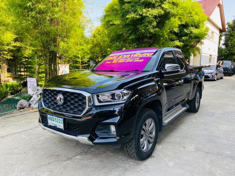 MG Extender 2022 2.0 Grand X Pickup ดีเซล ไม่ติดแก๊ส เกียร์ธรรมดา ดำ รูปที่ 2