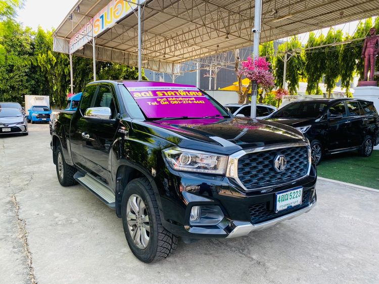 MG Extender 2022 2.0 Grand X Pickup ดีเซล ไม่ติดแก๊ส เกียร์ธรรมดา ดำ รูปที่ 3