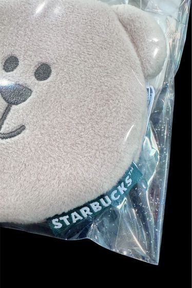 New MI-Bear Pouch with Starbucks label Strap กระเป๋า ใส่เหรียญ รูปที่ 5