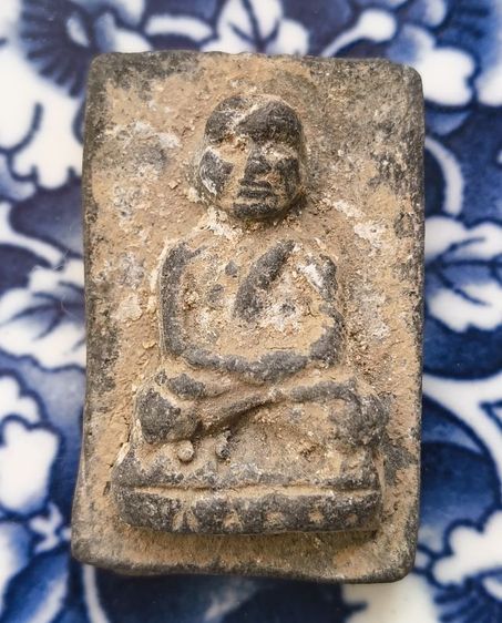 พระผงพิมพ์หลวงปู่ทวดเนื้อผงว่านแห้งเก่าค่ะ รูปที่ 9