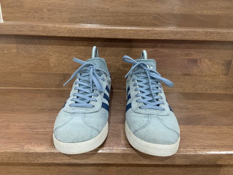 รองเท้า ADIDAS GAZELLE แท้ 💯 เบอร์ 38 cm 23.5 คนเท้า 23-24 cm ใส่ได้ครับ สภาพดีมาก พื้นเต็ม ดีเทลส้นสวย ทรงสวย หายากน่าสะลมครับ รูปที่ 5