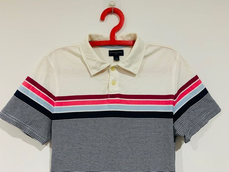 เสื้อ BANANA REPUBLIC แท้ 💯 size M ขนาด อก 20.5 ยาว 27.5 นิ้ว สภาพใหม่มาก ดีเทลสวย เนื้อผ้านิ่มมาก หายากน่าสะสมครับ รูปที่ 2