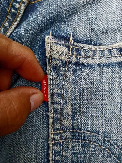 Levi's ริมแดงเอว34 รูปที่ 6