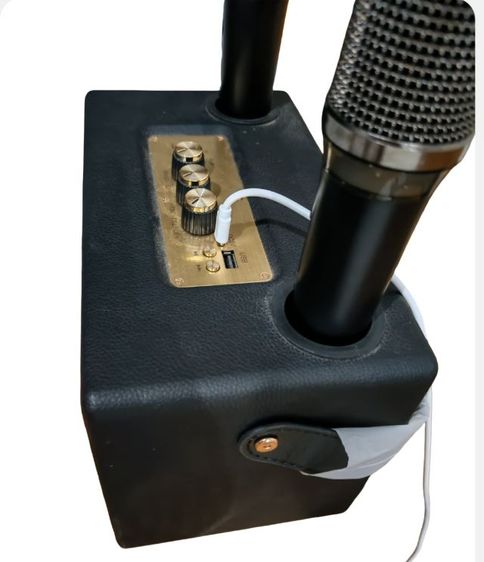 🔊🎤สวยครบเครื่องลำโพงบลูทูธสไตล์เรโทร รูปที่ 4