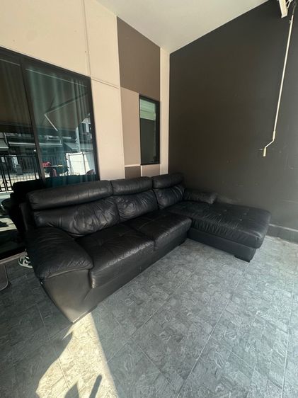 🔥🛋️ ส่งต่อโซฟาหนังแท้ L-Shape ตัวใหญ่ รูปที่ 8