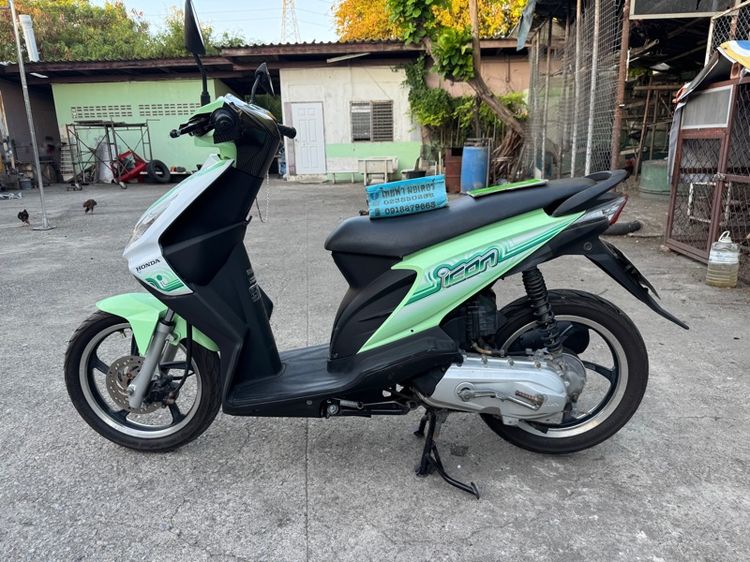 HONDA ICON 110 คาร์บูออโต้สตาร์ทมือสภาพรถเดิมๆ เครื่องดีสีสวยต้องมาดูของจริง มีสถานที่ให้ทดลองขับขี่ก่อนซื้อ รูปที่ 3