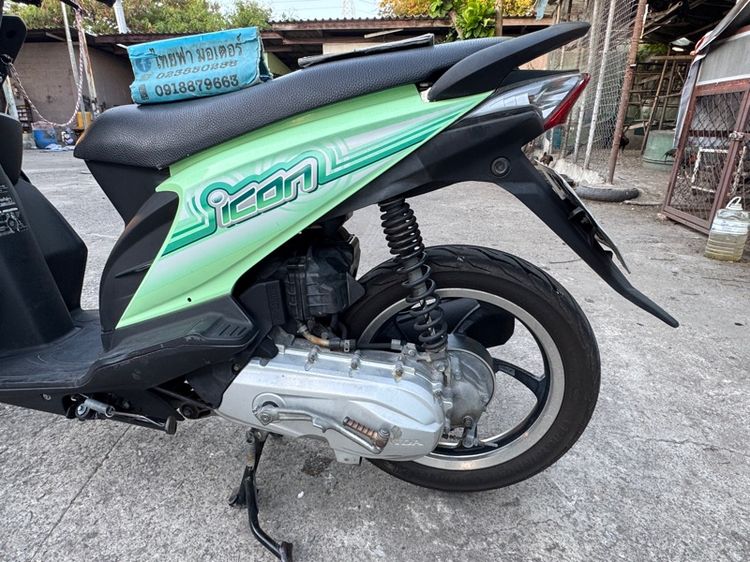HONDA ICON 110 คาร์บูออโต้สตาร์ทมือสภาพรถเดิมๆ เครื่องดีสีสวยต้องมาดูของจริง มีสถานที่ให้ทดลองขับขี่ก่อนซื้อ รูปที่ 12