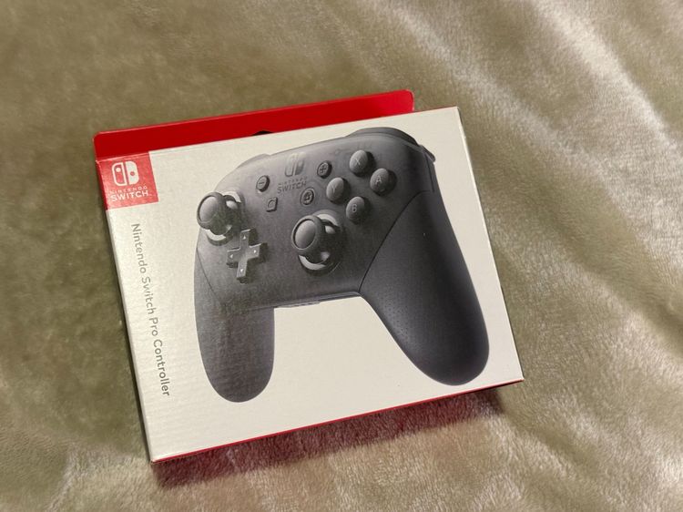 เครื่องเกมส์นินเทนโด 🎮 Nintendo Switch Pro Controller ของแท้ (ใหม่ ไม่เคยใช้งาน)
