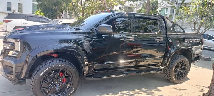 Ford Ranger 2025 2.0 Turbo XLT 4WD Pickup ดีเซล ไม่ติดแก๊ส เกียร์อัตโนมัติ ดำ รูปที่ 3