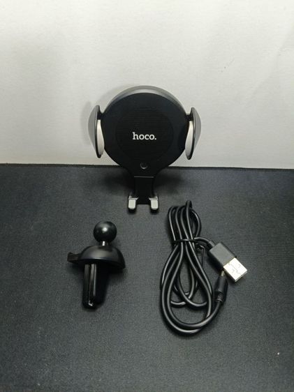 Hoco CA60 ที่ยึดมือถือในรถ Auto Sensor กางเองอัตโนมัติ ชาร์จไร้สายในตัว รูปที่ 2