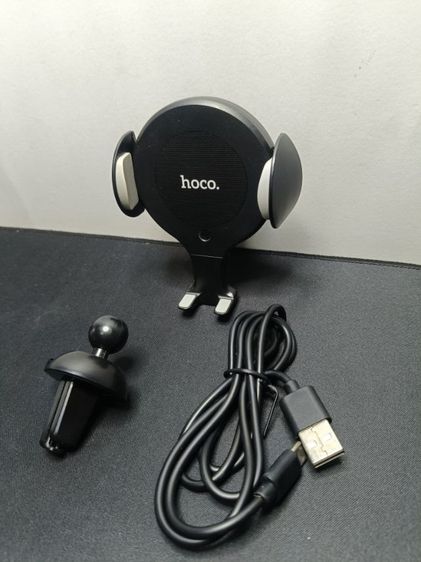 Hoco CA60 ที่ยึดมือถือในรถ Auto Sensor กางเองอัตโนมัติ ชาร์จไร้สายในตัว รูปที่ 4