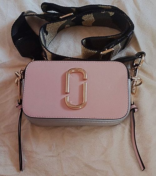 หญิง ชมพู หนังแท้ กระเป๋าสะพาย Marc Jacobs 