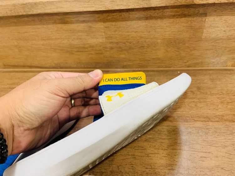 รองเท้า UNDER ARMOUR แท้ 💯 เบอร์ 38.5 cm 24 คนเท้า 23.5-24.5 cm ใส่ได้ครับ สภาพดีพื้นเต็ม ใส่สบายครับ ทรงสวยครับ รูปที่ 6