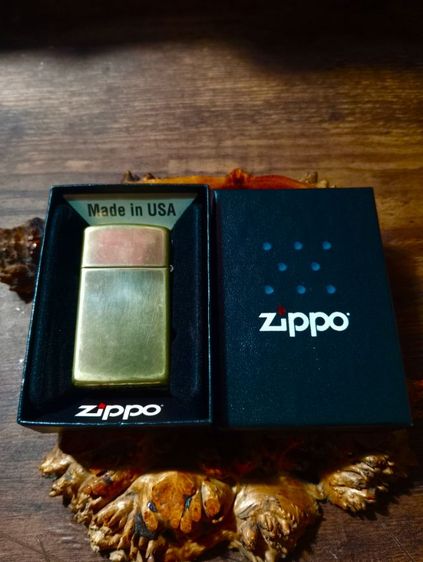 USA..ไฟแช็ค zippo แท้เนื้อทองเหลือง,เข็มขัดหนังวัวแท้หัวทองเหลืองเพรทเงิน..สภาพเยี่ยม รูปที่ 9