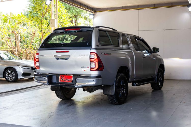 Toyota Hilux Revo 2021 Smart Cab 2.4 Mid Prerunner Pickup ดีเซล ไม่ติดแก๊ส เกียร์อัตโนมัติ เทา รูปที่ 4