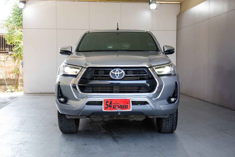 Toyota Hilux Revo 2021 Smart Cab 2.4 Mid Prerunner Pickup ดีเซล ไม่ติดแก๊ส เกียร์อัตโนมัติ เทา รูปที่ 2