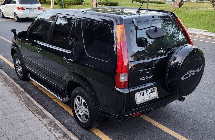 Honda CR-V 2002 2.4 EL 4WD Utility-car เบนซิน LPG เกียร์อัตโนมัติ ดำ รูปที่ 3