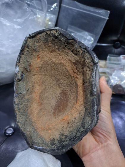 พระบูชาสังกัจจายน์เนื้อเงินยวง แปะทองเก่า รูปที่ 5