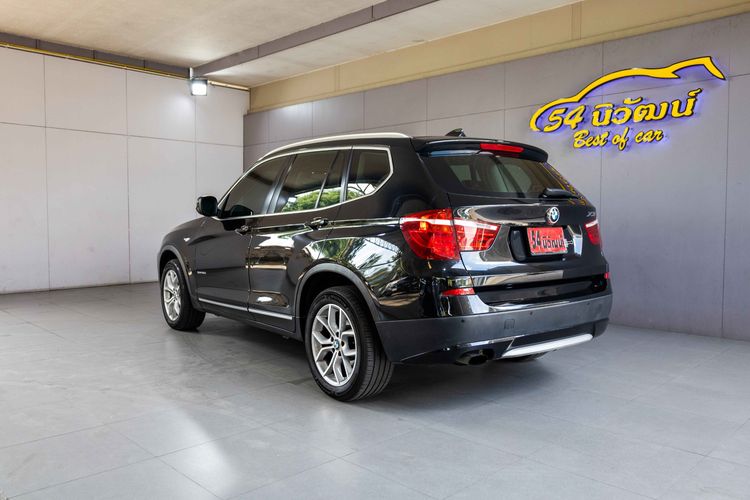 BMW X3 2013 2.0 xDrive20d Highline 4WD Utility-car ดีเซล ไม่ติดแก๊ส เกียร์อัตโนมัติ ดำ รูปที่ 4