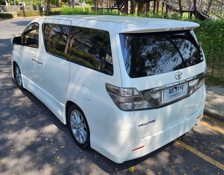 Toyota Vellfire 2011 2.4 V Van เบนซิน เกียร์อัตโนมัติ ขาว รูปที่ 3
