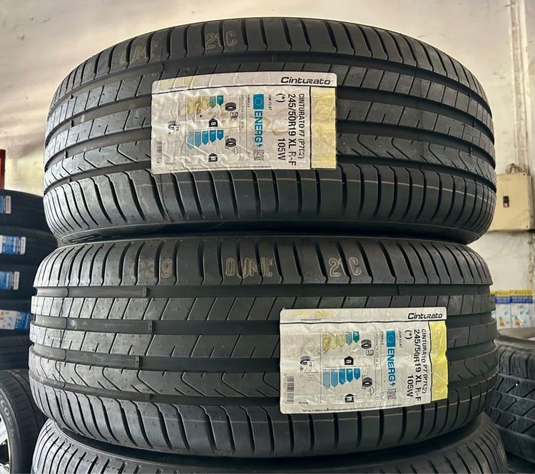 PIRELLI P7 245 50 19 ยางใหม่รันแฟต ปี2022 รูปที่ 2