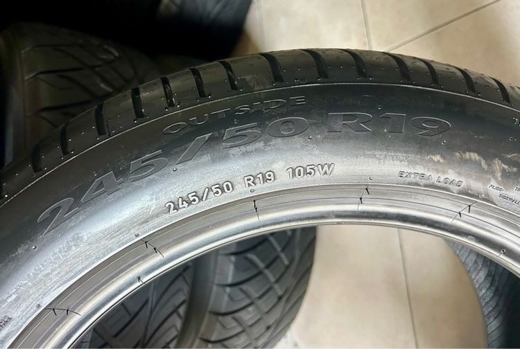 PIRELLI P7 245 50 19 ยางใหม่รันแฟต ปี2022 รูปที่ 6