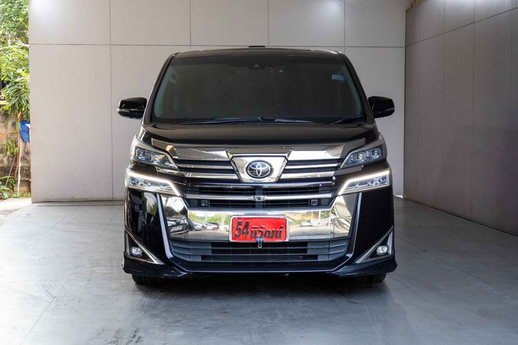 Toyota Vellfire 2021 2.5 Utility-car เบนซิน ไม่ติดแก๊ส เกียร์อัตโนมัติ ดำ รูปที่ 2