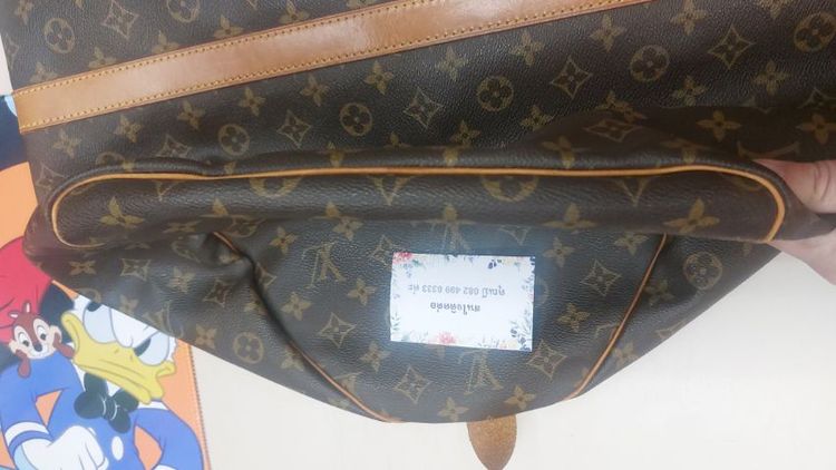 กระเป๋า Louis Vuitton Keepall  60 Monogram Vintage DC95 (Made in France) authentic รูปที่ 6