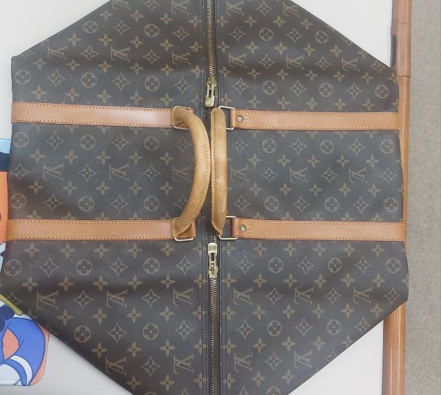กระเป๋า Louis Vuitton Keepall  60 Monogram Vintage DC95 (Made in France) authentic รูปที่ 13