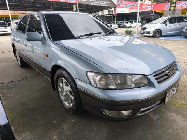 Toyota Camry 2002 2.2 SEG Sedan เบนซิน ไม่ติดแก๊ส เกียร์อัตโนมัติ ฟ้า รูปที่ 3