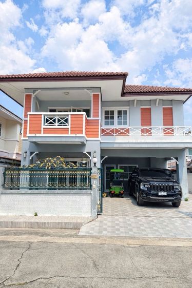 ขายบ้านเดี่ยว 2 ชั้น หมู่บ้านสินทวีการ์เด้น 3 อนามัยงามเจริญ-พระราม 2 ทำเลดี เดินทางสะดวก