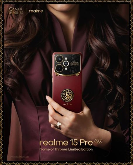realme 15 pro 5g game of thrones limited edition (ครบเซต) รูปที่ 4