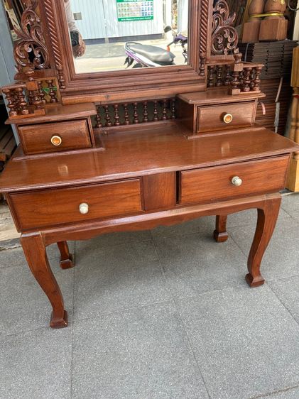 โต๊ะเคื่องแป้ง  ไม้สัก รูปที่ 8