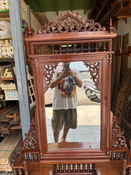 โต๊ะเคื่องแป้ง  ไม้สัก รูปที่ 5