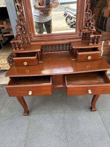 โต๊ะเคื่องแป้ง  ไม้สัก รูปที่ 9