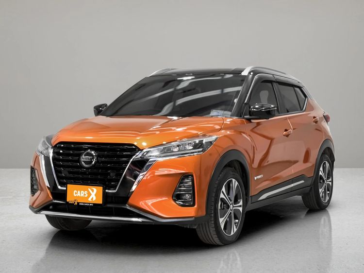 รถ Nissan Kicks 1.2 VL สี ส้ม