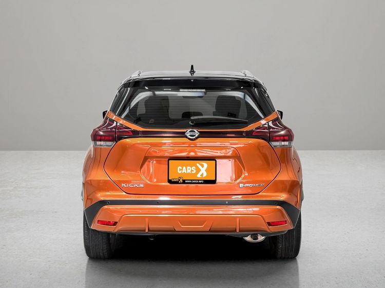 Nissan Kicks 2022 1.2 VL Sedan ไฮบริด ไม่ติดแก๊ส เกียร์อัตโนมัติ ส้ม รูปที่ 3