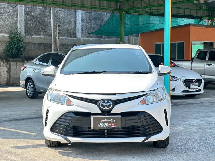 Toyota Vios 2017 1.5 J Sedan เบนซิน ไม่ติดแก๊ส เกียร์อัตโนมัติ ขาว รูปที่ 2