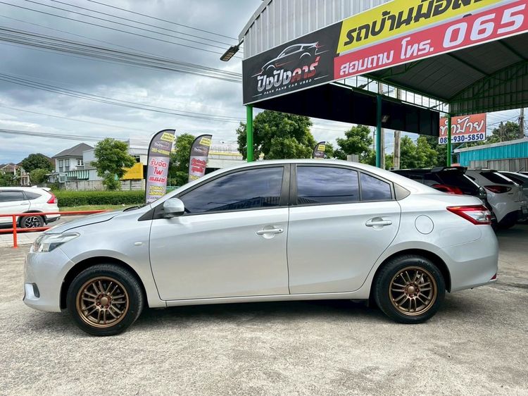 Toyota Vios 2014 1.5 E Sedan เบนซิน ไม่ติดแก๊ส เกียร์อัตโนมัติ เทา รูปที่ 4