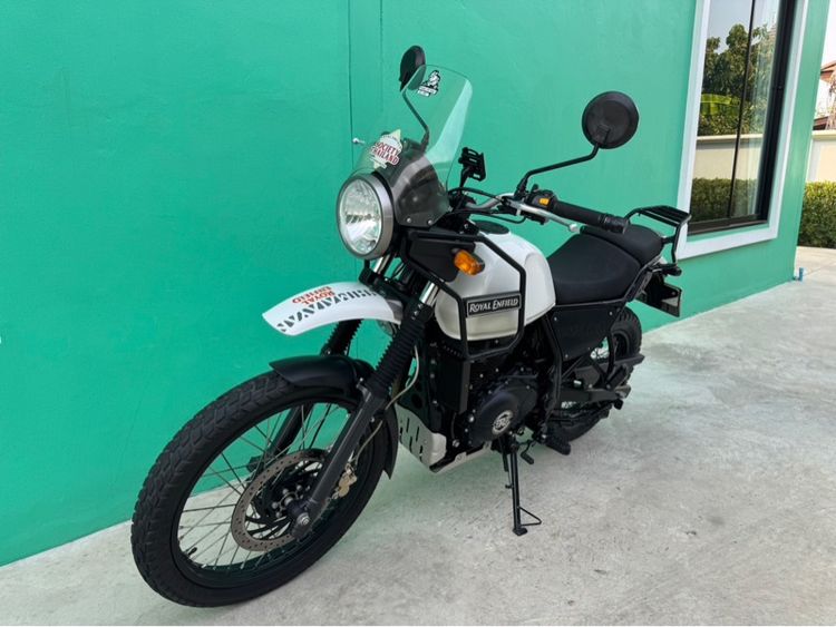 Royal enfield HIMALAYAN411 สีขาว ปี18จด21 วิ่ง 4,000โล รูปที่ 17