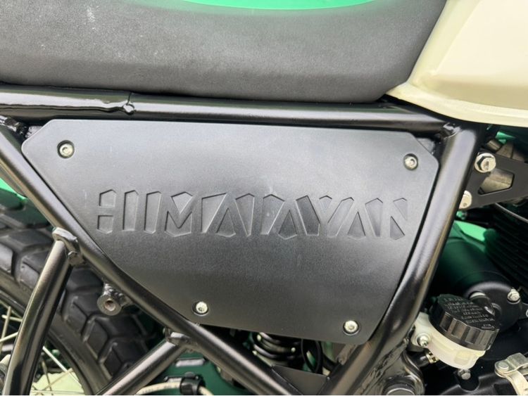 Royal enfield HIMALAYAN411 สีขาว ปี18จด21 วิ่ง 4,000โล รูปที่ 8